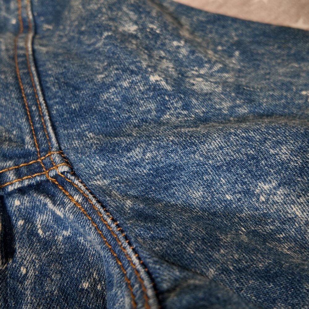 🔥 Levi’s Acid Wash Denim Trucker Jacket - Vintage - XL 🔥 - Picture 7 of 10